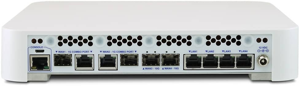 Netgate 6100 Rear Netgate 6100 Rear