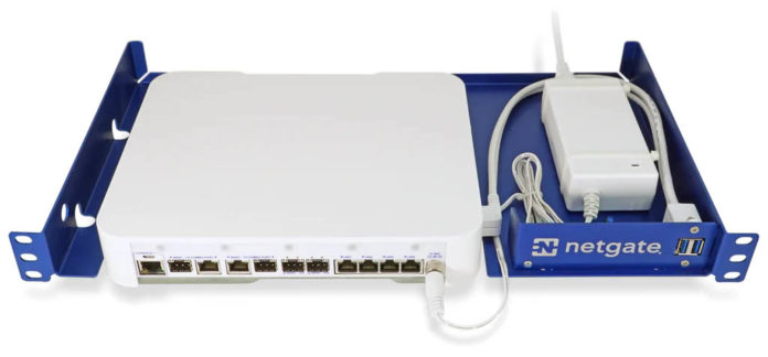 Netgate 8200 Front and Power in Shelf Netgate 8200 Front and Power in Shelf