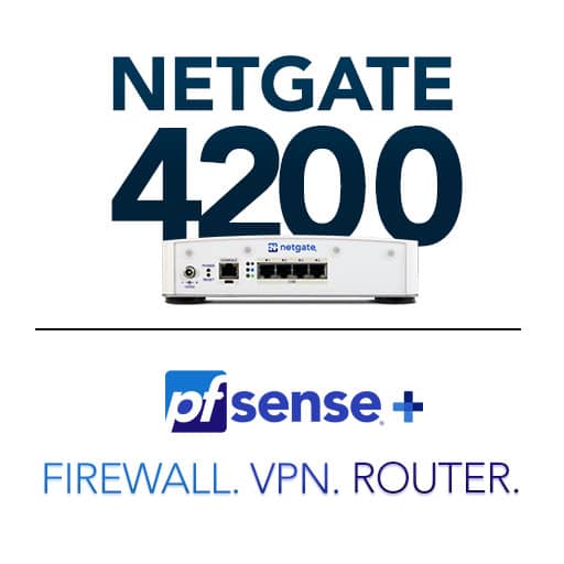 Netgate 4200 Firewall VPN ROUTER
