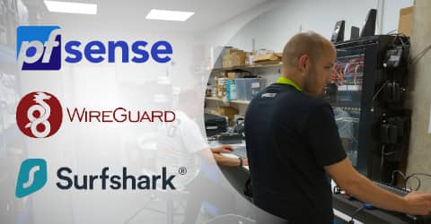 ITG Test Lab - pfsense Surfshark Multiple Wireguard load balancing