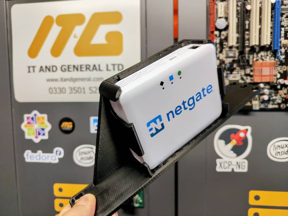 Netgate 1100 10-inch rack mount 3D print
