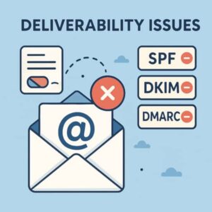 email campaign deliverability issue