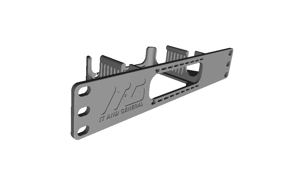 Netgate 1100 10-inch rack mount 3D print